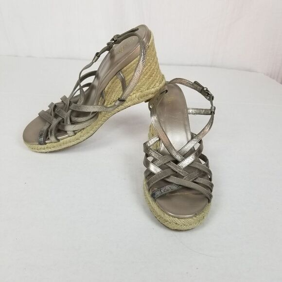 Cole Haan Silver Espadrilles - Picture 5 of 13